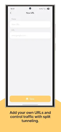 Ping VPN screenshot