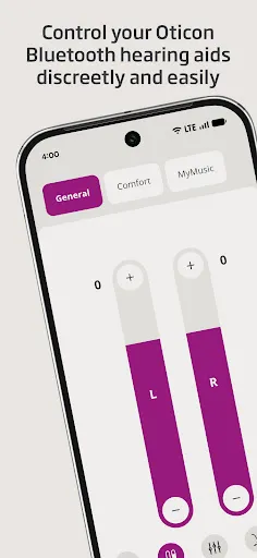 Oticon Companion screenshot