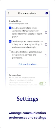 myCigna screenshot