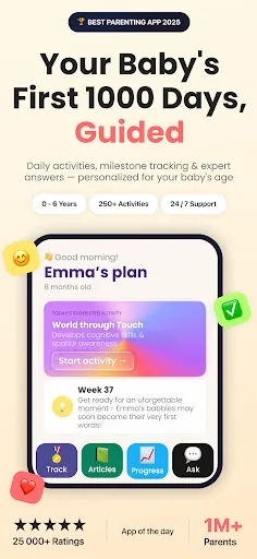 Baby Leap: Milestone Tracker screenshot