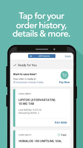 Publix Pharmacy screenshot