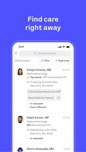 Oscar Health screenshot
