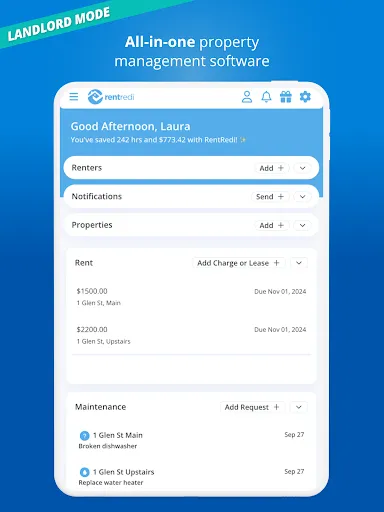 RentRedi for Tenants & Owners screenshot