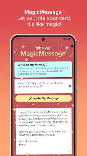 Ink Cards screenshot
