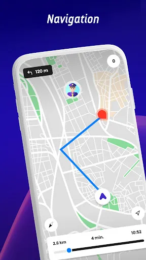 Offline Maps, GPS, Speedometer screenshot