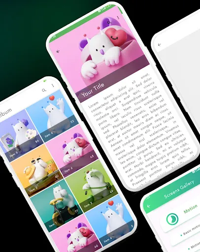 Flutter UI App Template screenshot