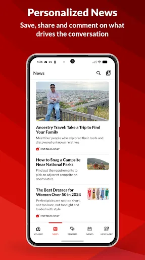 AARP Now screenshot