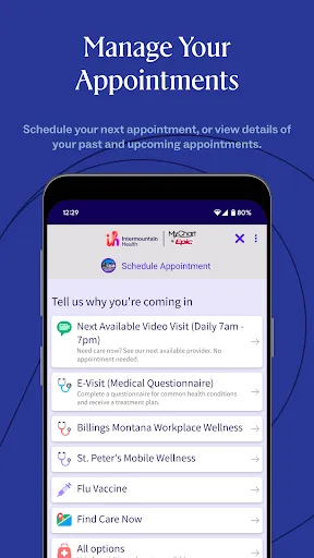 Intermountain Health screenshot