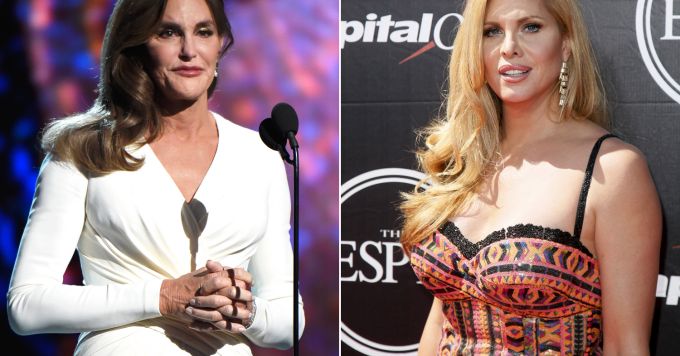 Candis Cayne and Caitlyn Jenner 