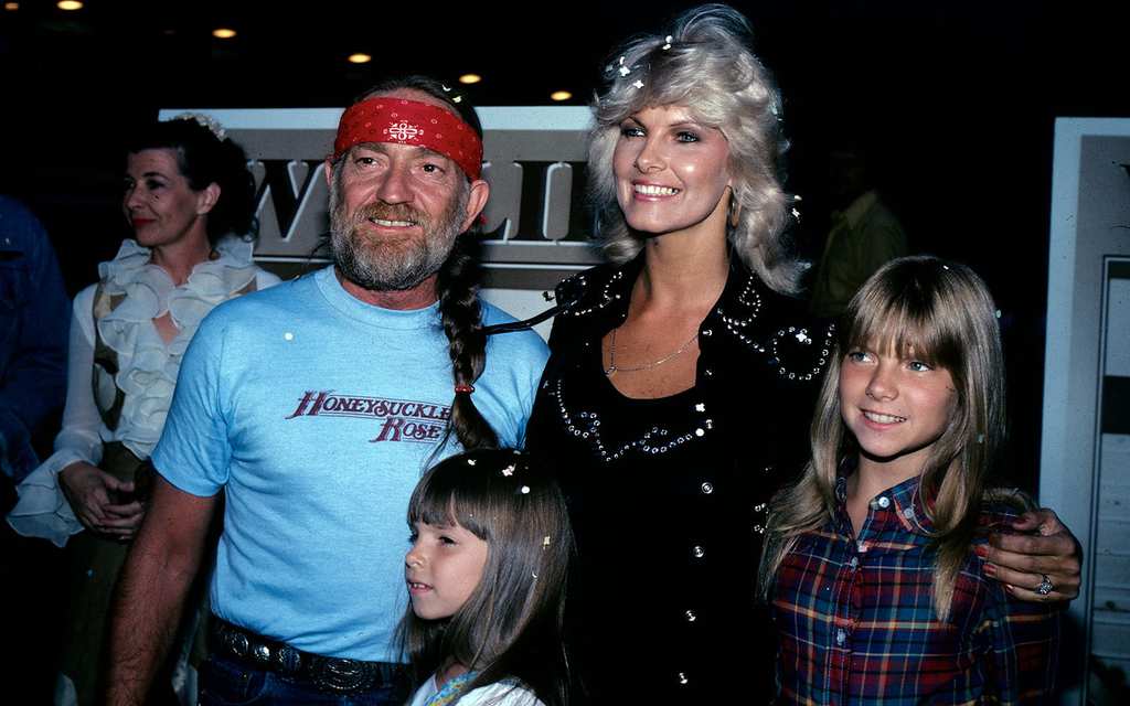 Willie Nelson and Connie Koepko